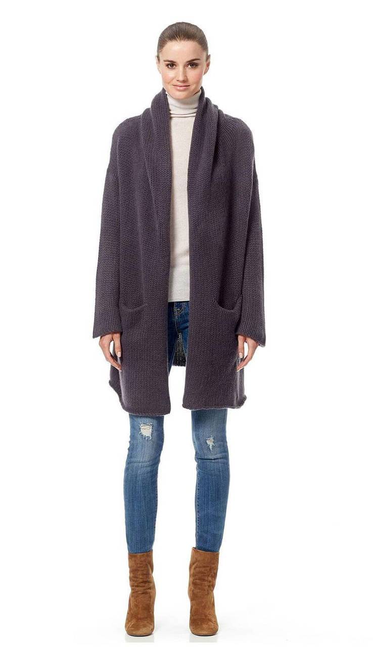 Bellany Oversized Sweater - Cement
