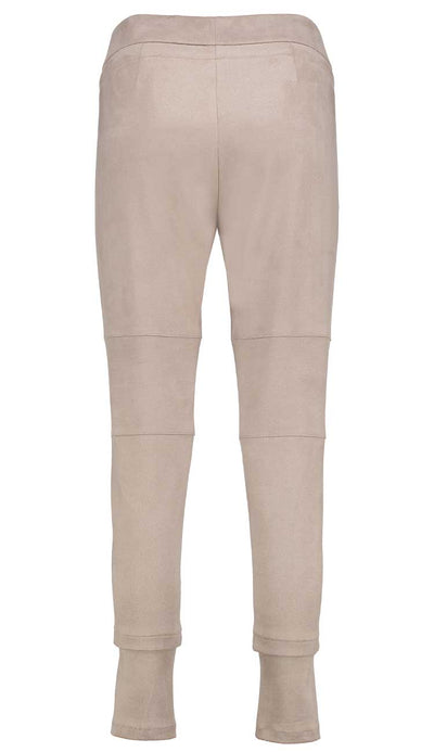 Candice Vegan Suede Pant by Raffaello Rossi in Quartz - Paula & Chlo. This fabulous relaxed jogger style pant similar to the Candy Pant.