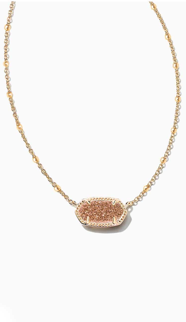 kendra scott drusy elisa necklace