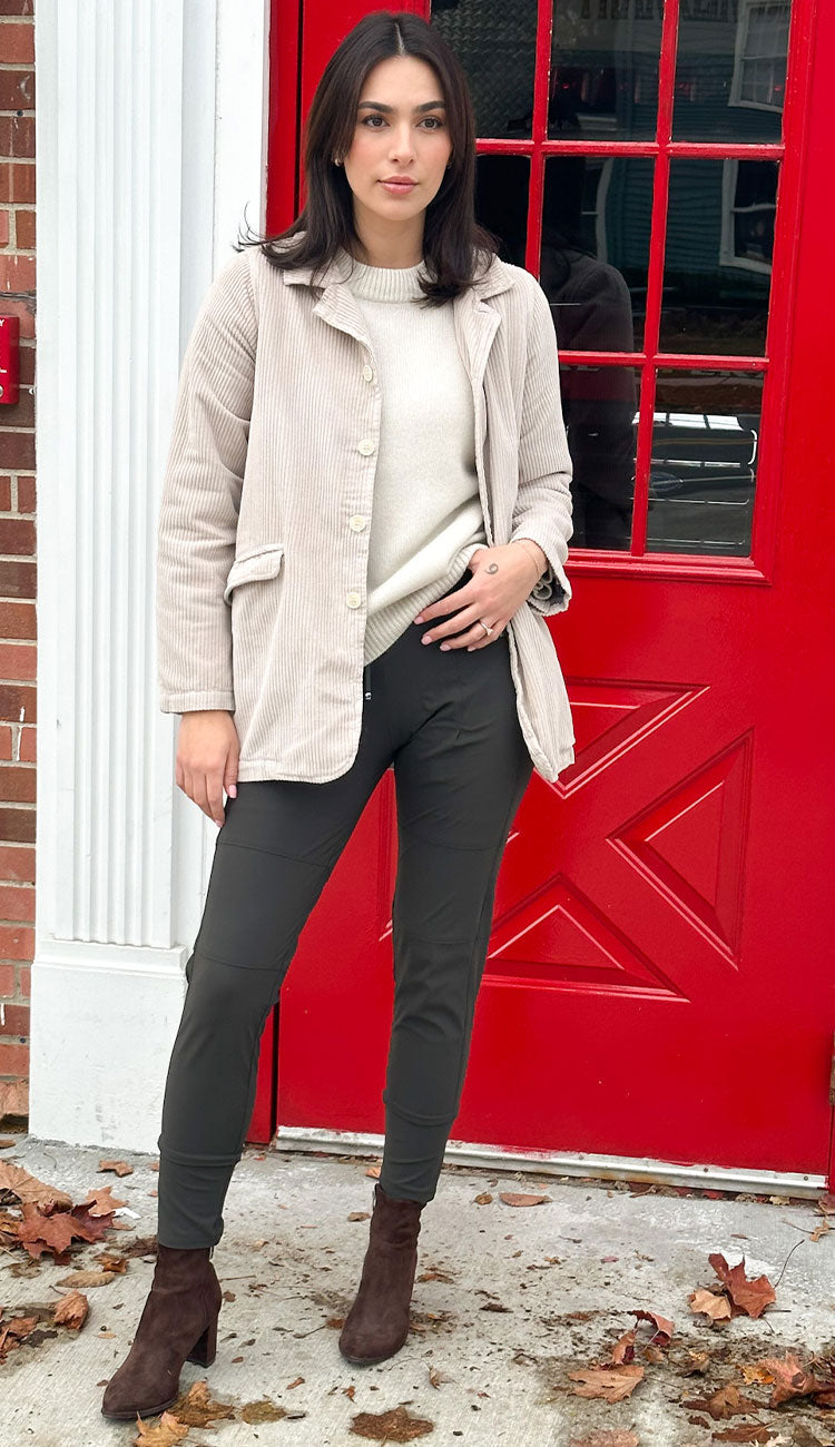 cp shades jacket paired with candy pants by raffaello rossi at Paula & Chlo