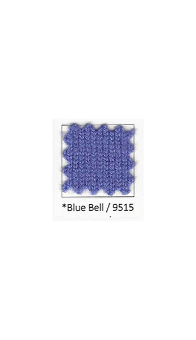 Blue Bell Cashmere Dress Topper swatch - a medium blue.