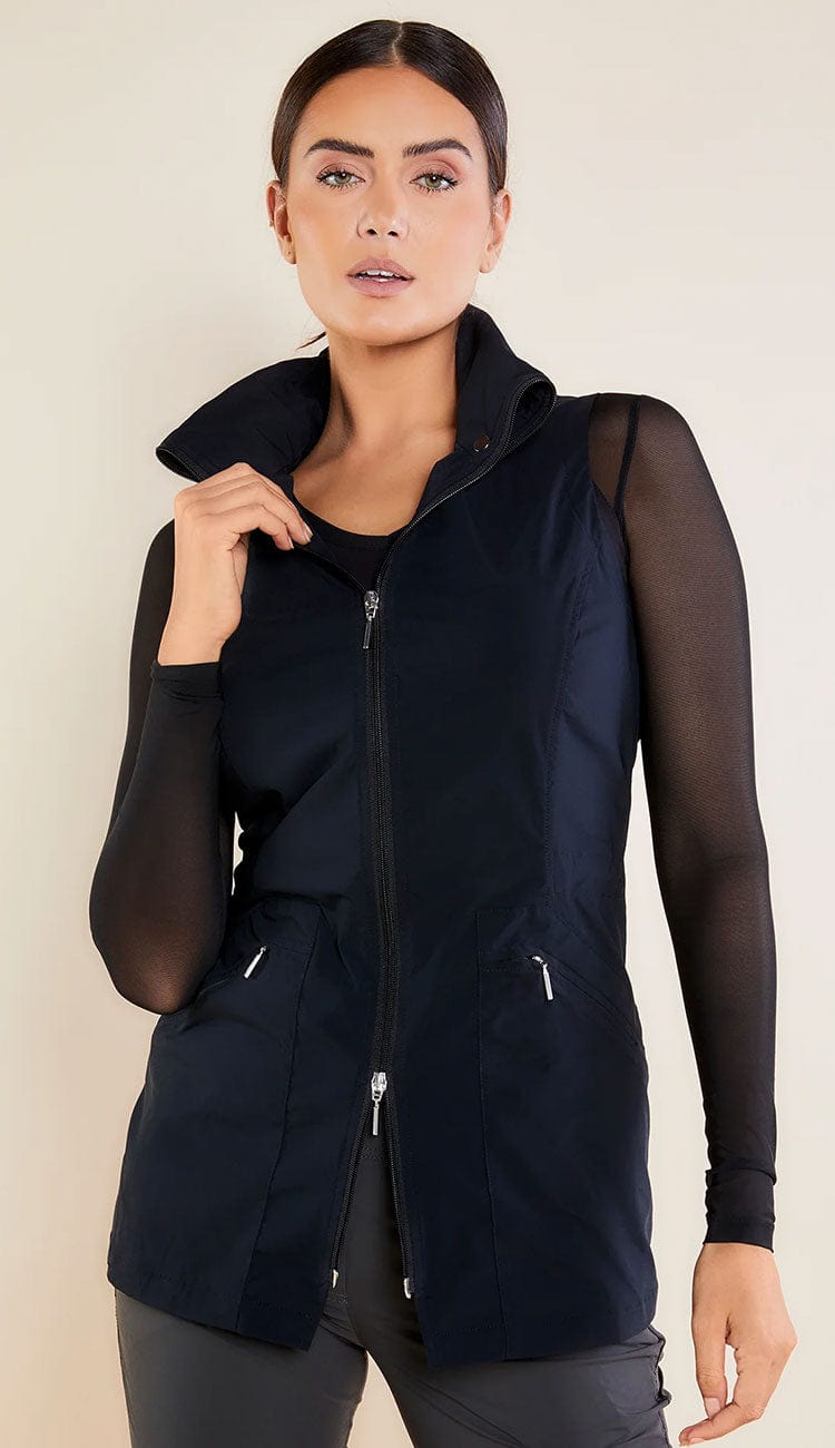 Delaney Travel Vest in Black by Anatomie - shop Paula & Chlo for the best travel clothes for women.
