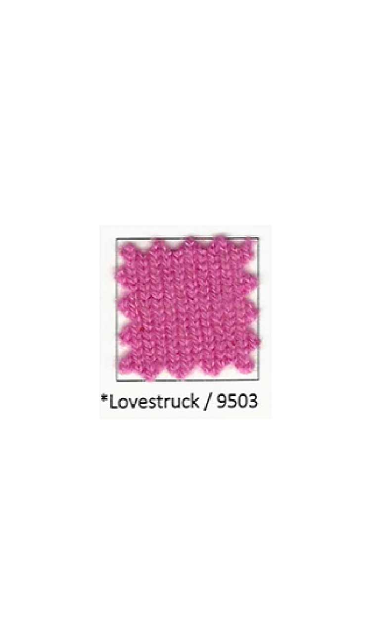 lovestruck - a bright blue based pink swatch