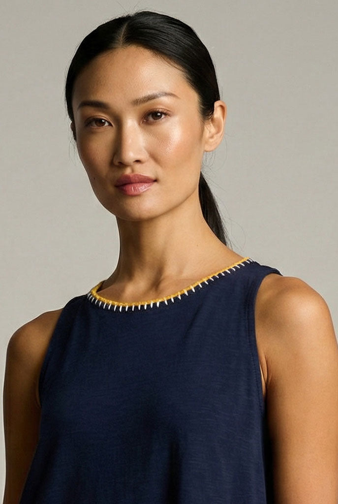 Lisa Todd Summer Swing Dress Navy | Paula & Chlo Lisa Todd Summer Swing Dress Navy | Paula & Chlo