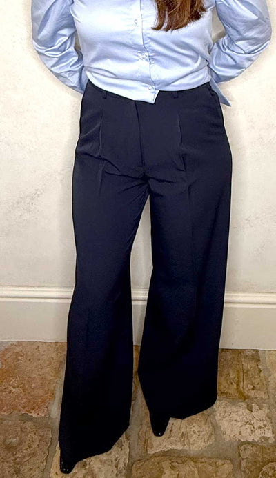 Alexia Suiting Pants Navy by Generation Love | Paula and Chlo