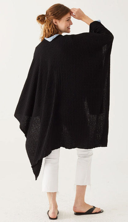 Charleston wrap in black back view by MerSea - at Paula & Chlo