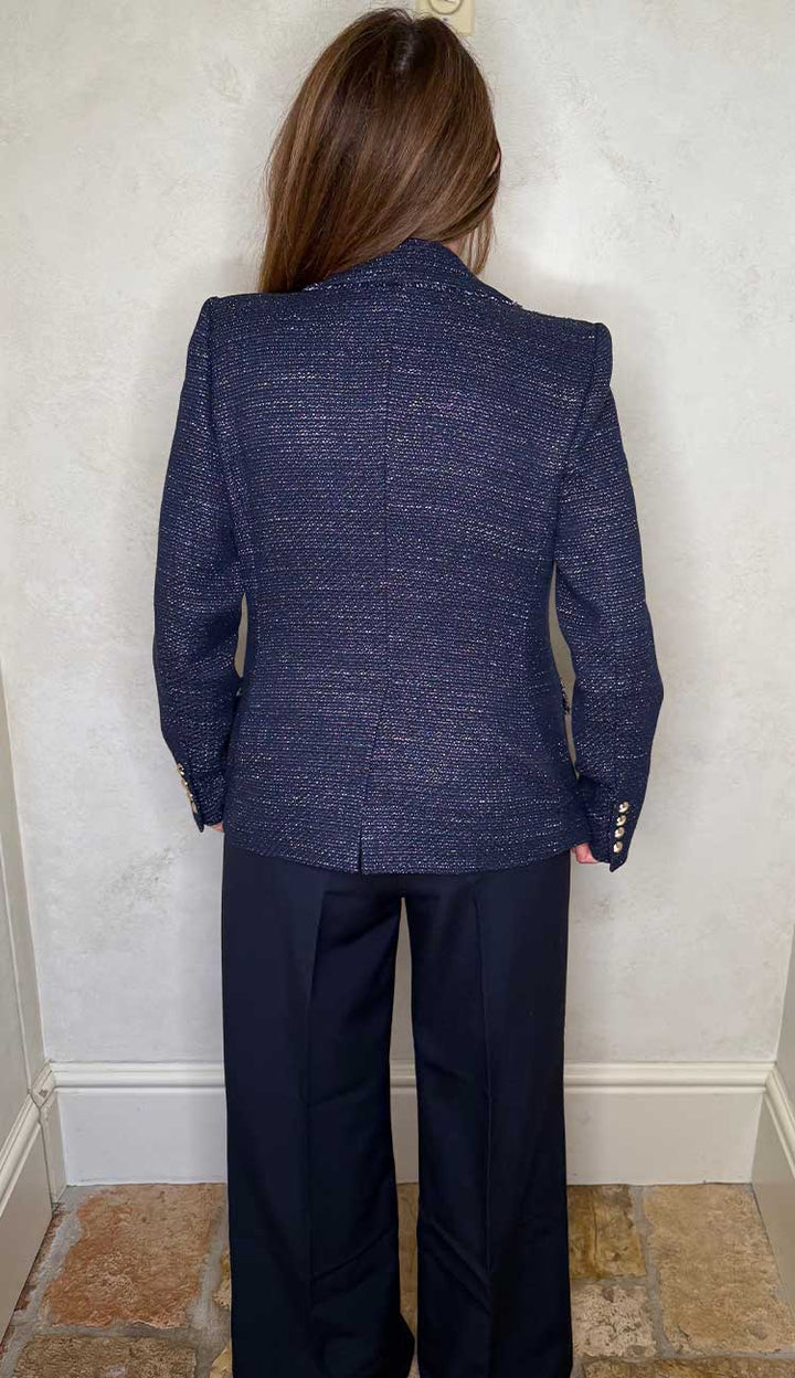 【完売品】 BLUELEA ブルレア Dot tweed fur gilet 完売品】 BLUELEA ブルレア Dot tweed fur gilet