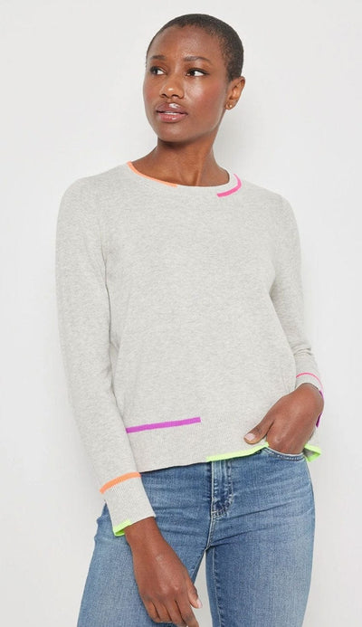 in line sweater lisa todd fog