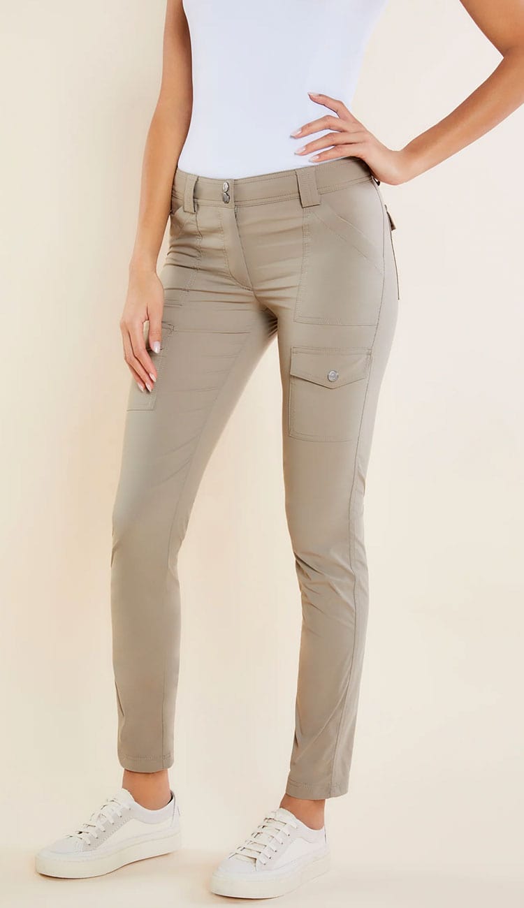 Kate Cargo Pants by Anatomie in Khaki at Paula & Chlo