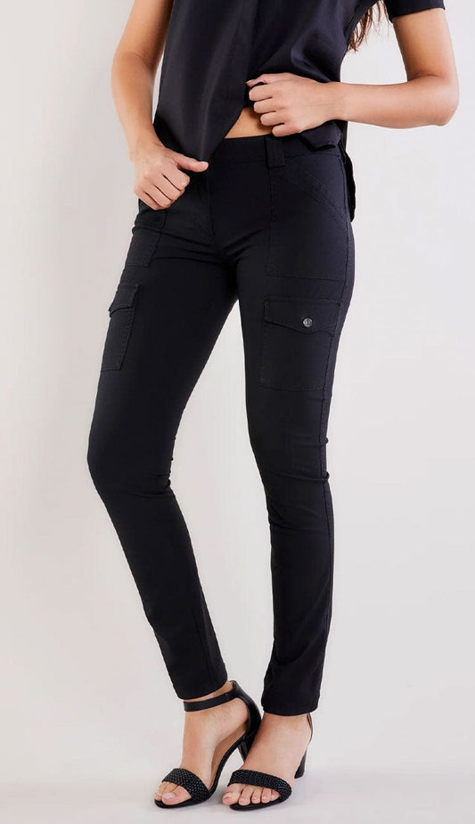 Kate Cargo Pants in Ultra lightweight fabric by Anatomie in Black - shop Paula & Chlo