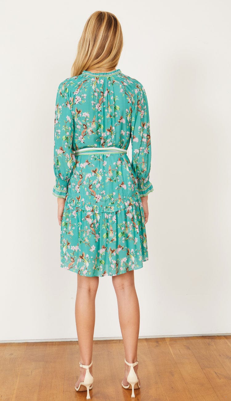 Moira Birds in Paradise Dress by Caballero - Paula & Chlo back view
