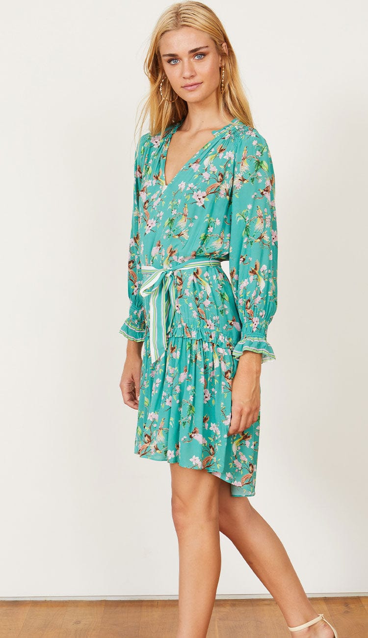 Moira Birds in Paradise Dress by Caballero - Paula & Chlo side view
