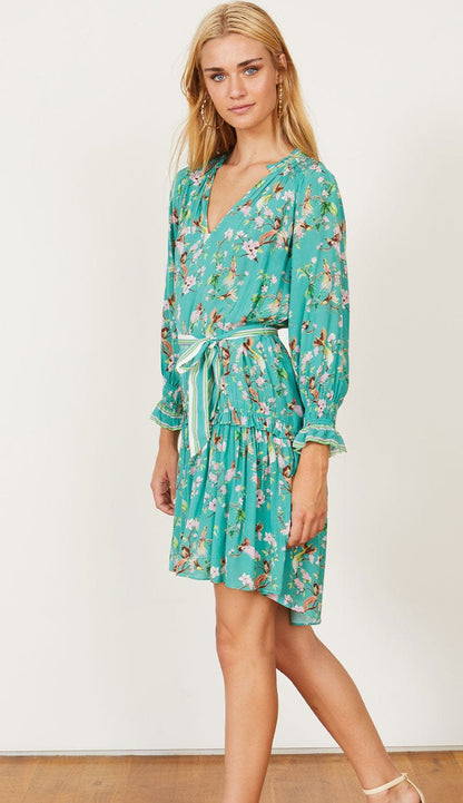 Moira Birds in Paradise Dress by Caballero - Paula & Chlo side view