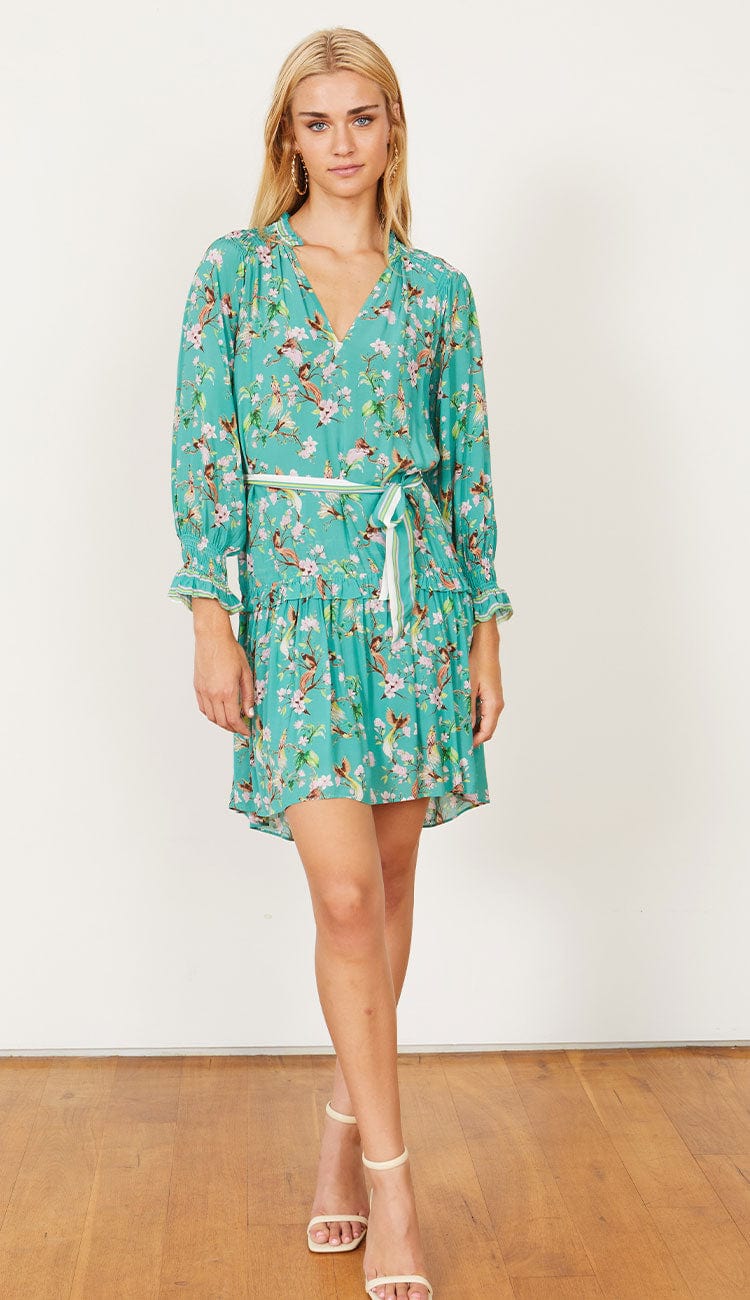 Moira  Birds in Paradise Dress by Caballero - Paula & Chlo