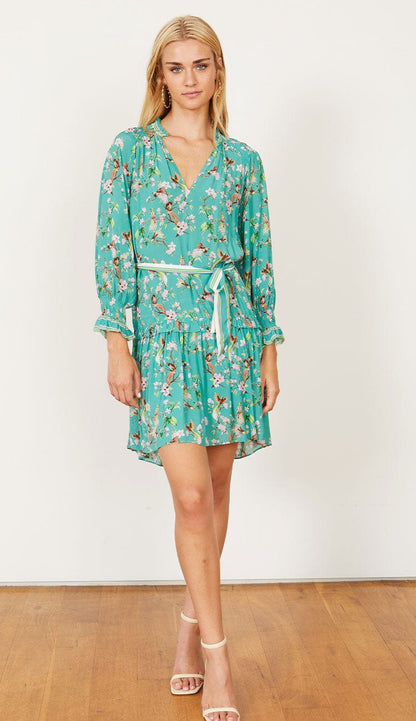 Moira  Birds in Paradise Dress by Caballero - Paula & Chlo