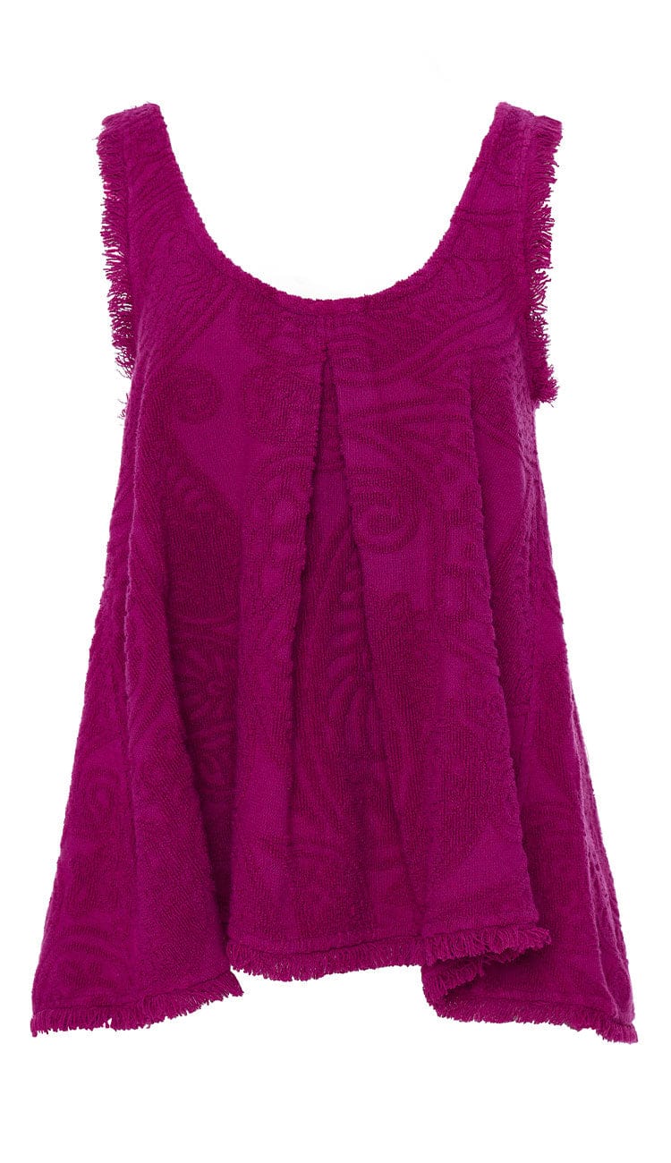 devotion twins rosel magenta blouse