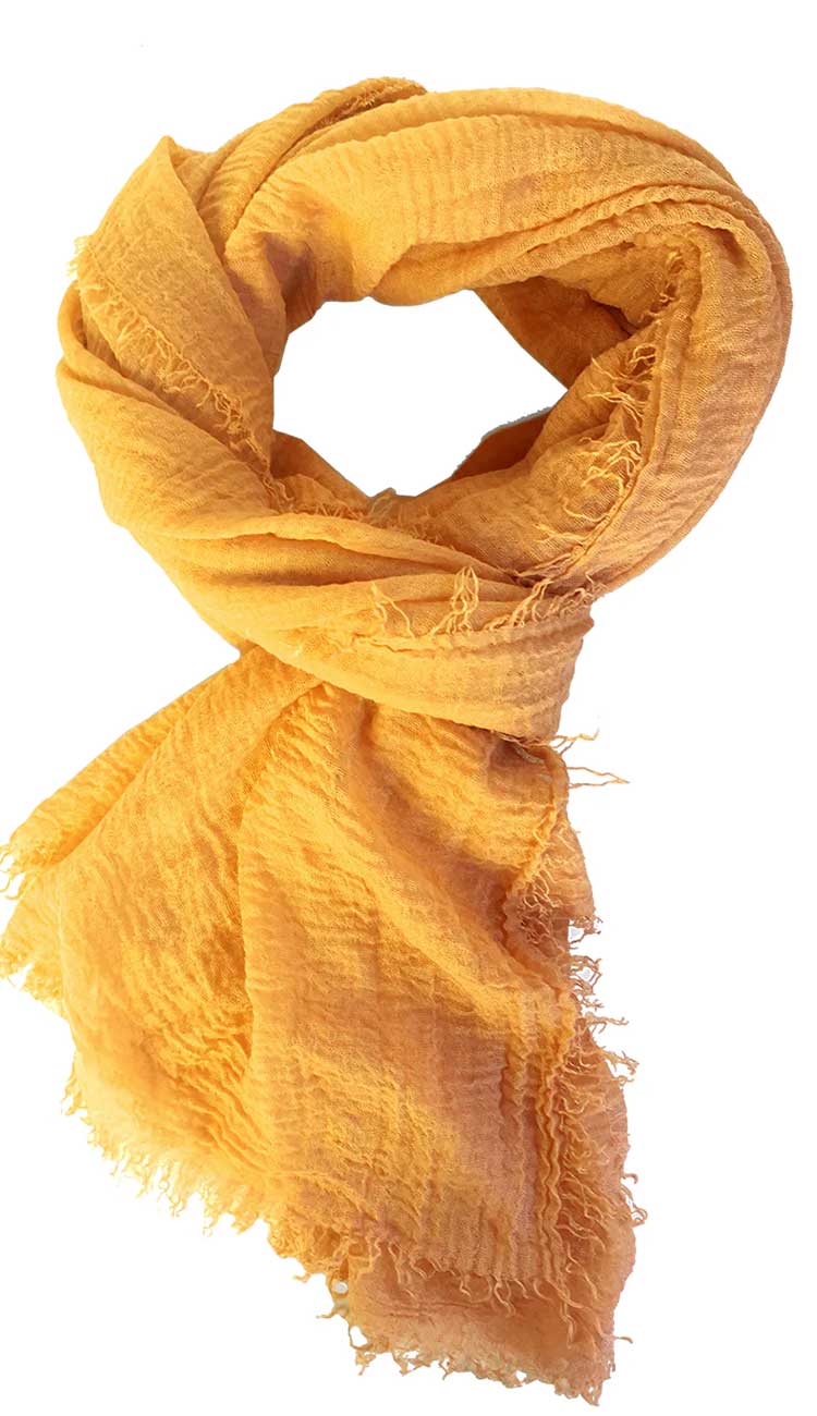 Saffron Boho Scarf - Paula & Chlo