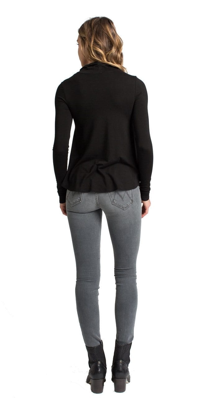 Portabella Turtleneck -Black