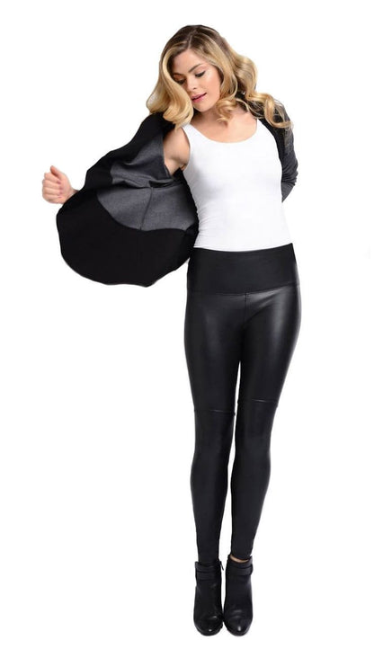 Vegan Leather Legging