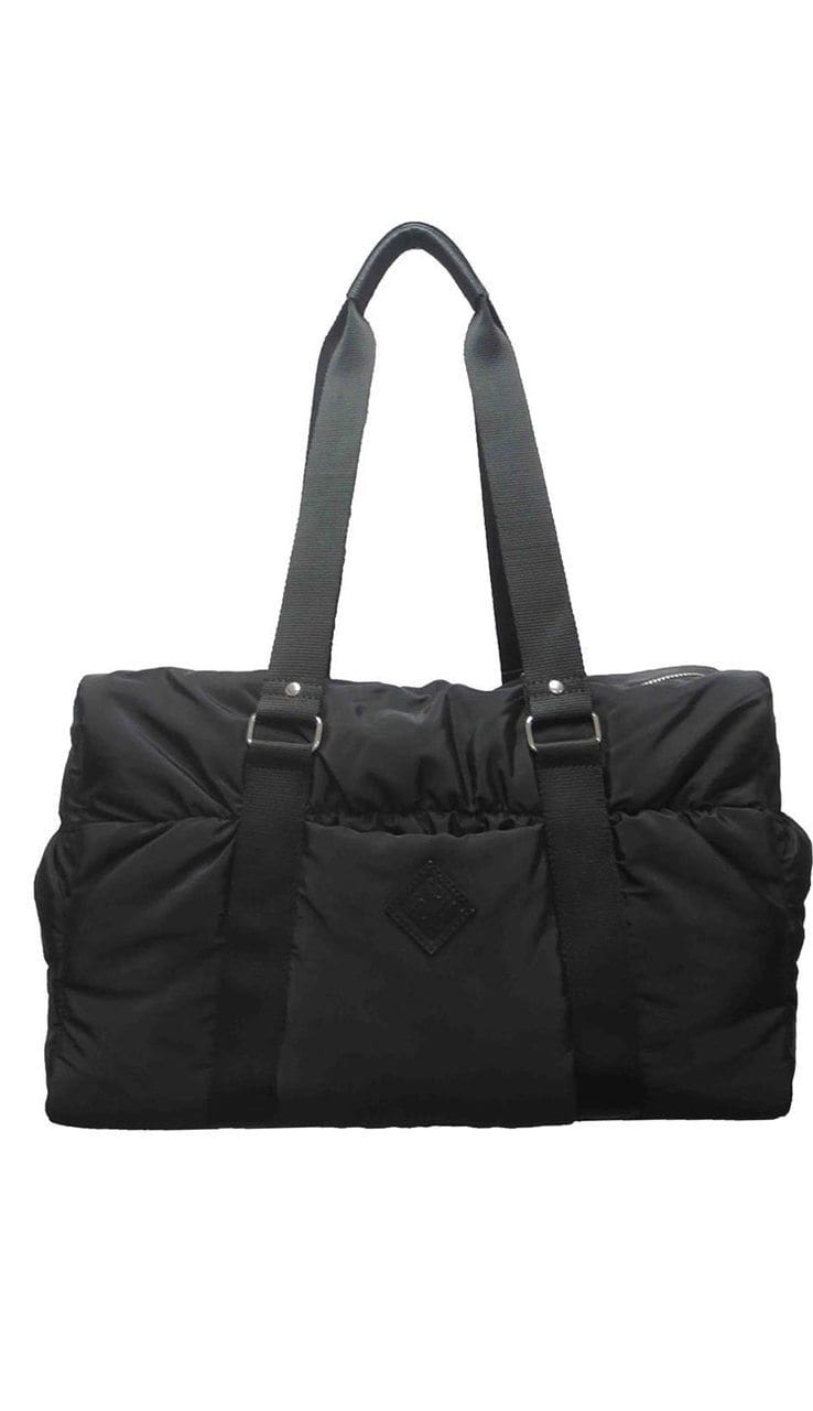 Nylon Duffel Bag - Black
