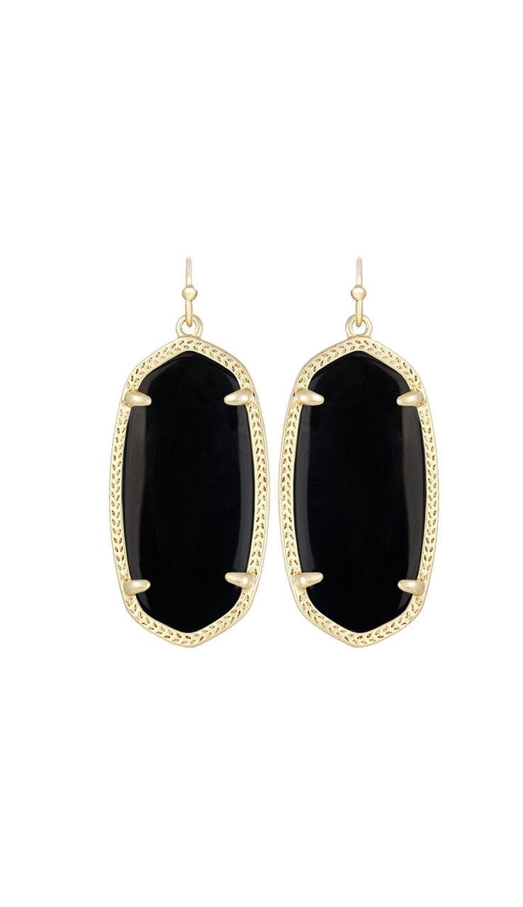 Elle Earrings - Black by kendra scott
