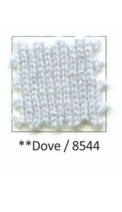 Dove grey - a very light grey Alashan cashmere topper color