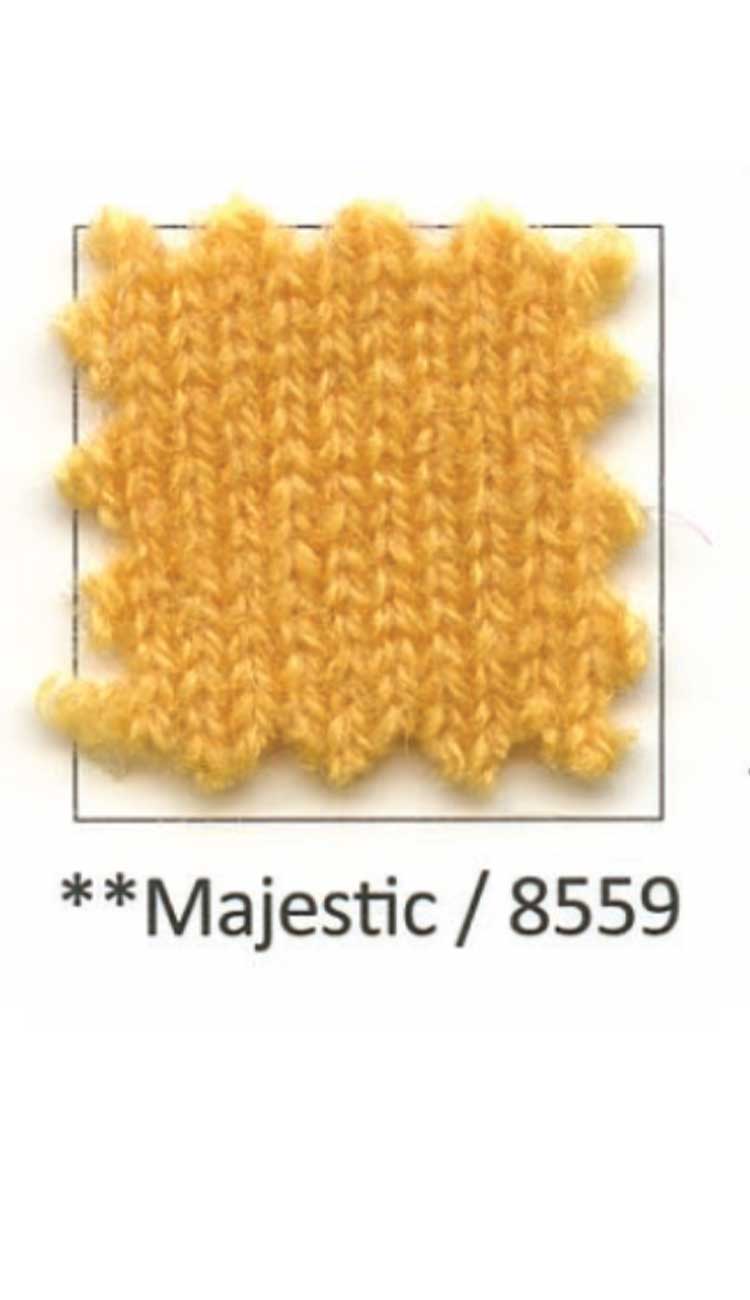 Majestic sunflower yellow Alashan cashmere topper color