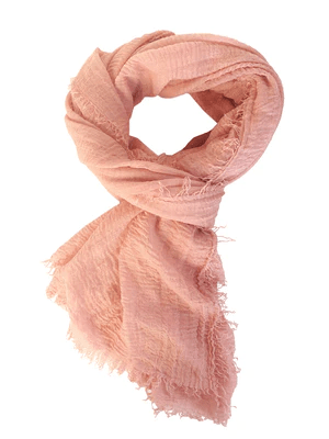 boho scarf peach