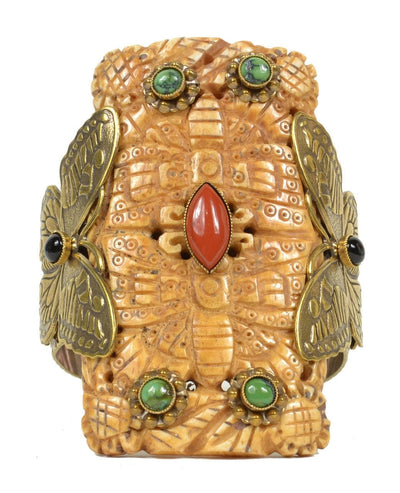 Butterfly Totem Cuff Bracelet