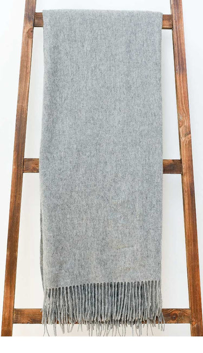 Ash Classic Merino and Cashmere Throw - Paula & Chlo