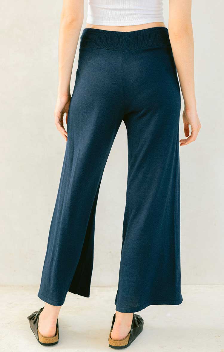 Catalina Pant - Navy Back view - MerSea - Paula & Chlo