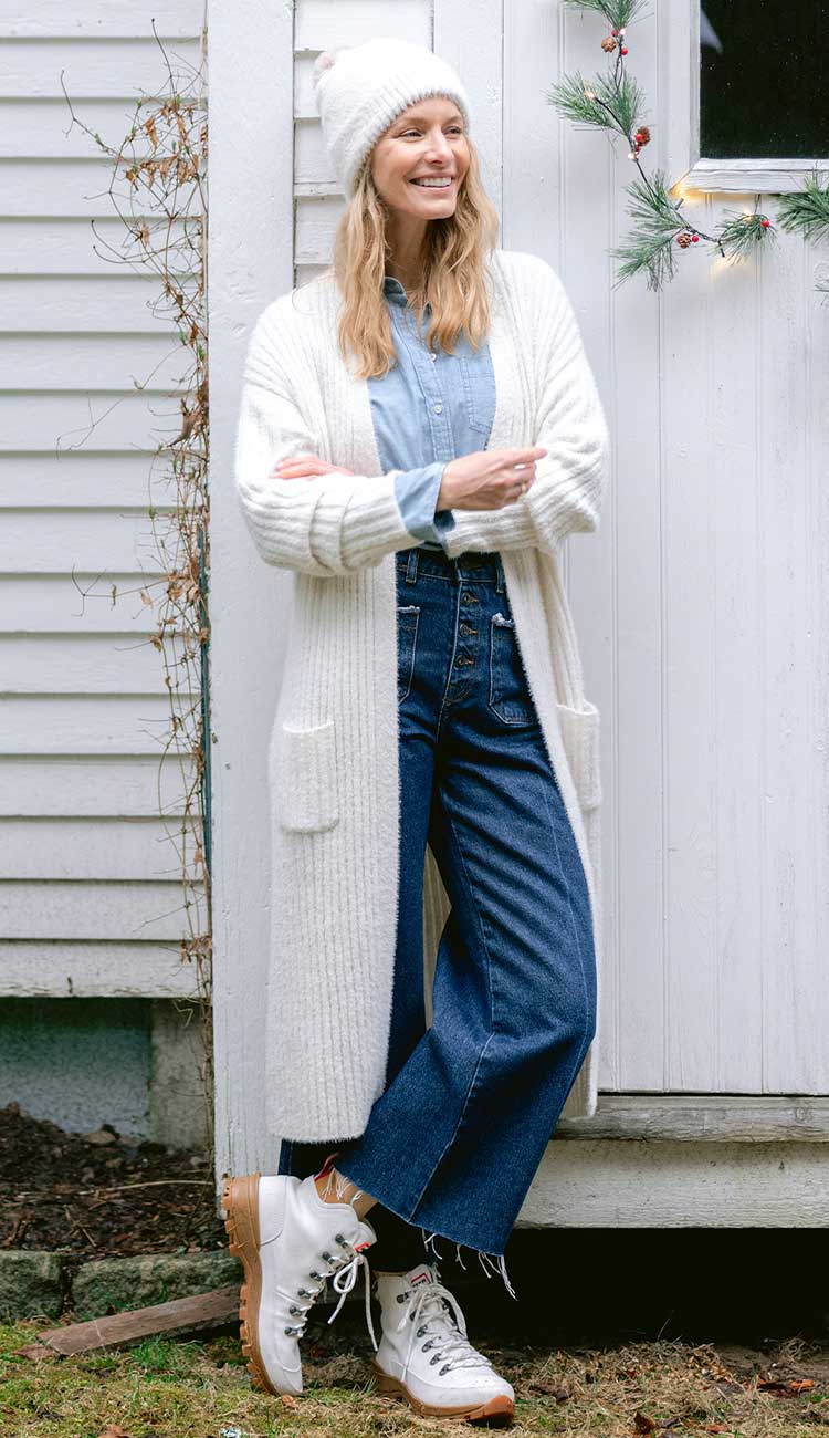 Cambridge Duster in Winter White by MerSea - Paula & Chlo