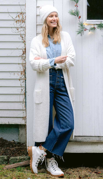 Cambridge Duster in Winter White by MerSea - Paula & Chlo
