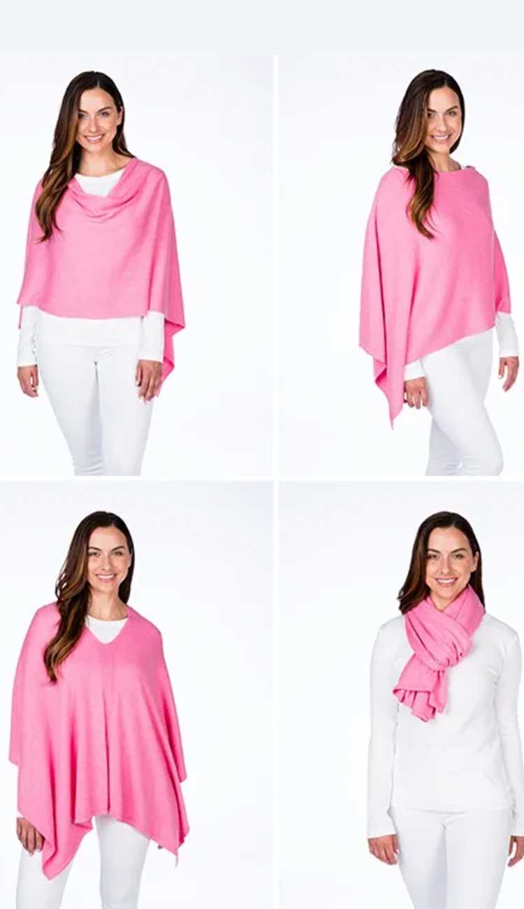 How to wear the tradewind cashmere blend topper 4 ways - paula and chlo