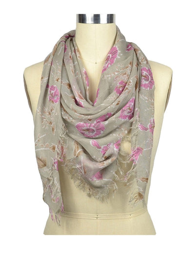 Paloma Floral Print Scarf 