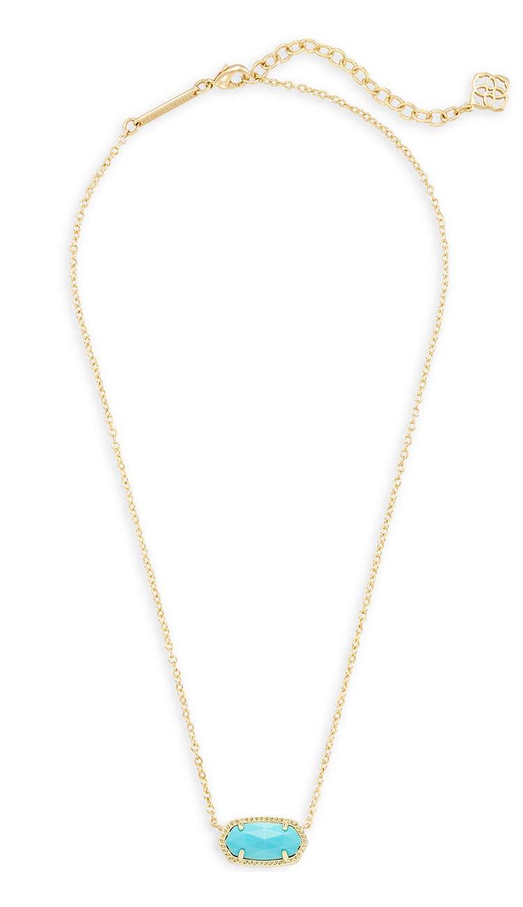 Turquoise Elisa necklace by Kendra Scott
