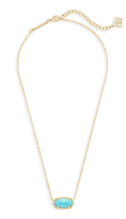 Turquoise Elisa necklace by Kendra Scott