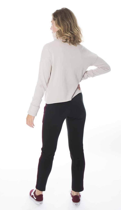 Ana Cigarette pant by garbe luxe back view