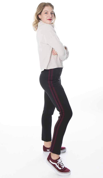 Ana Cigarette pant by garbe luxe side view
