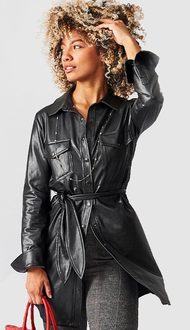 David Lerner Jordan Shirt Dress 