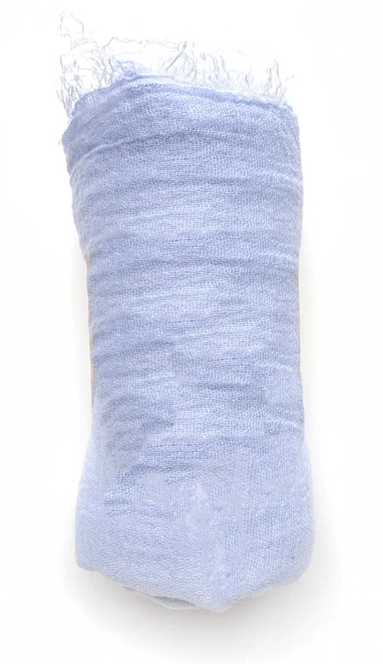 boho scarf light blue