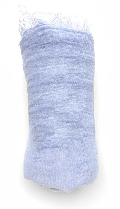 boho scarf light blue