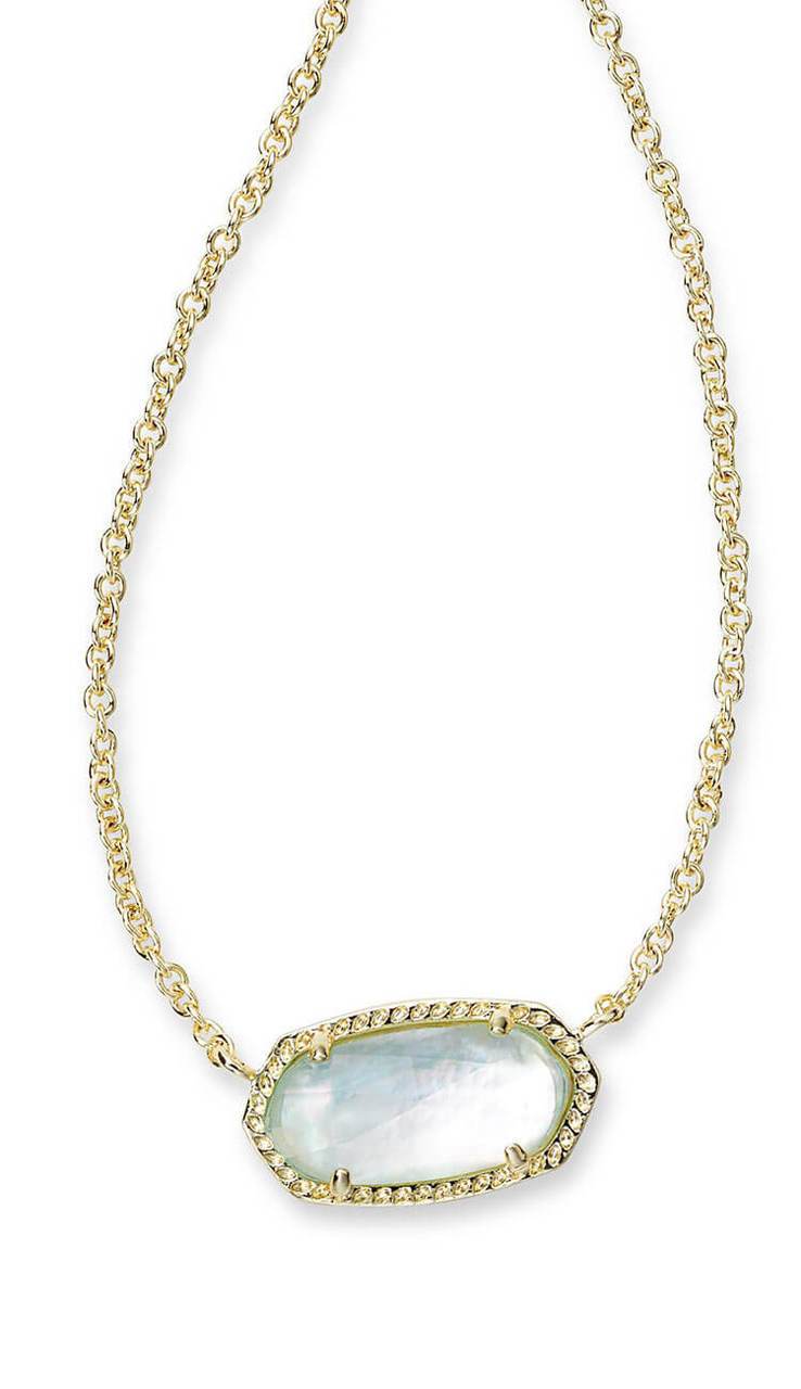 Light Blue Illusion Elisa necklace by Kendra Scott
