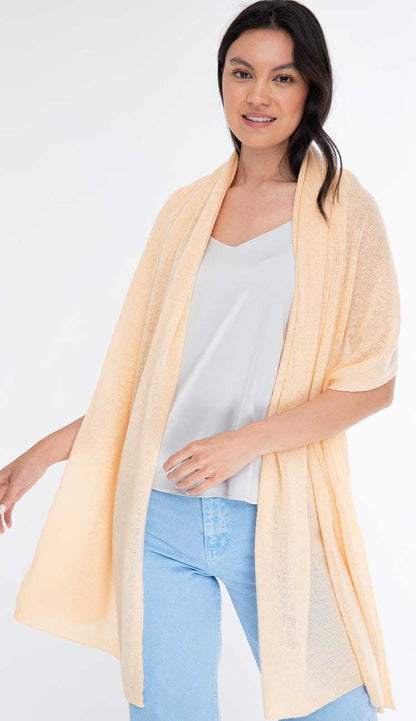 mimosalightweight travel wrap claudia nichole cashmere - paula and chlo