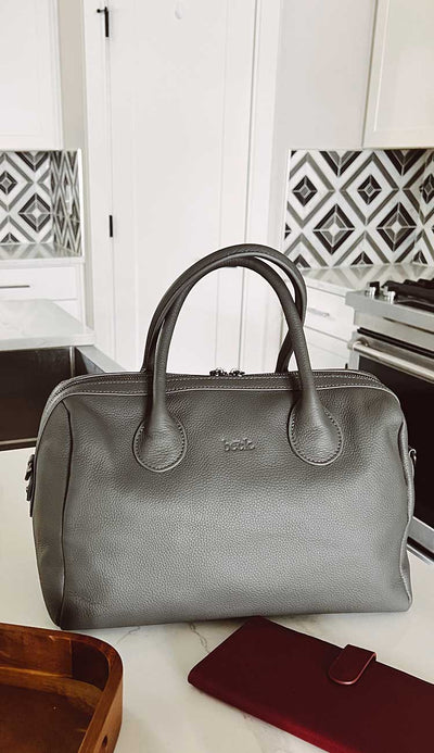 hayes paris satchel by Beck bags done in genuine leather. Shop the collection at Paula & Chlo