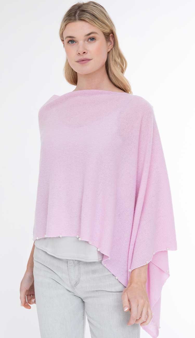 Pear trim topper in Beach Pink by Alashan - Paula and Chlo