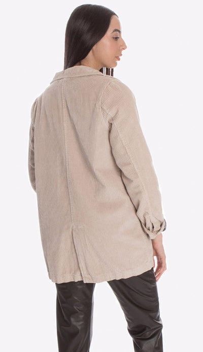 Regan Wide Wale Corduroy Jacket by CP Shades  back view