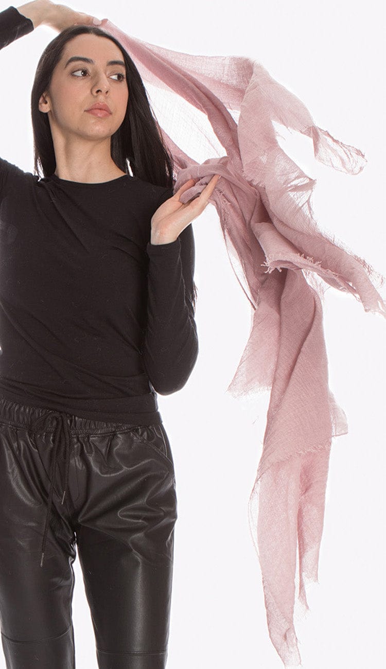 ruby zaar boho shawl scarf mauve
