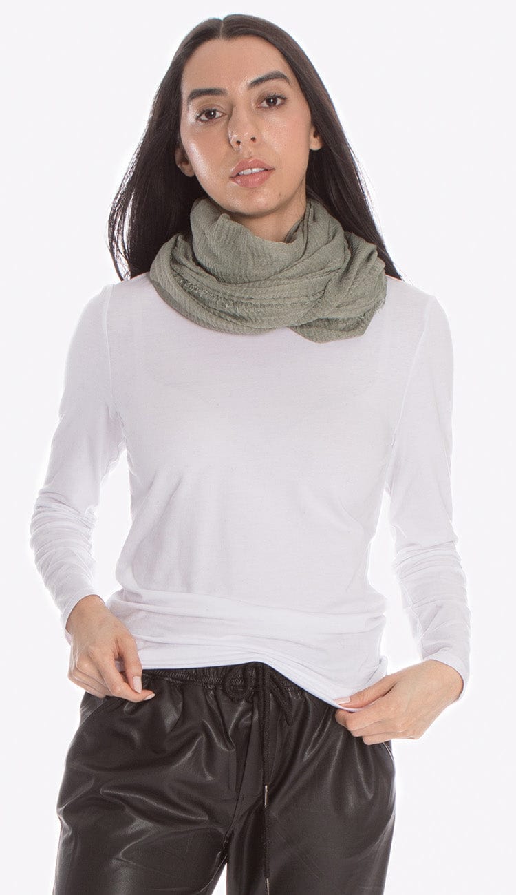 ruby zaar boho shawl scarf moss