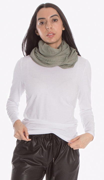 ruby zaar boho shawl scarf moss